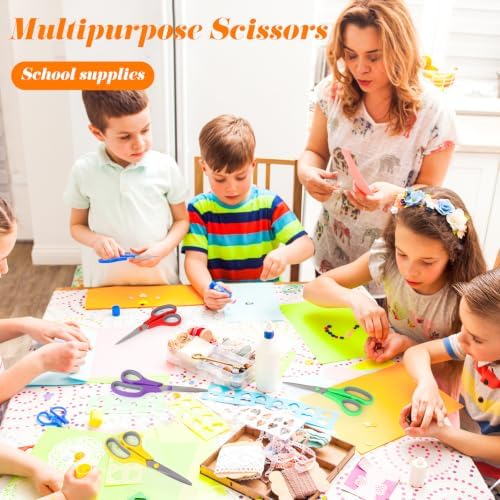 Scissors Bulk Set of 24-Pack, Taotree 8"Scissors All Purpose Heavy Duty