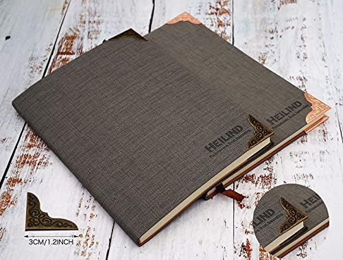 Metal Book Corner Protector Set, Iron Decorative Cover, JSMSEVEN