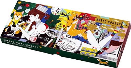 Turner Acryl Gouache Yusuke Nakamura Set of 12, 11ml Tubes