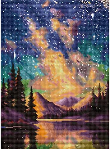 DIAMOND ART CLUB Starry Night - Night Music Diamond Art Kits for Adults
