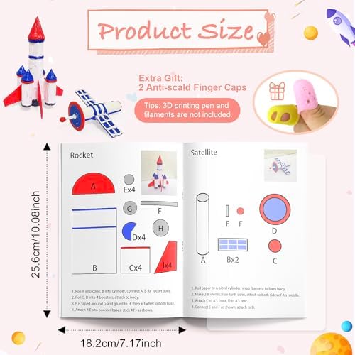 SONGTIY 3D Painting Drawing Book, 40 Patterns Painting Graffiti Template