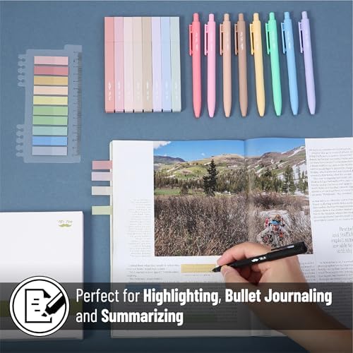 Mr. Pen- Aesthetic Highlighters and Gel Pens, 16 Pack