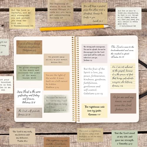Bible Verse Stickers, Vintage Christian Quotes (120 PCS Unique (Mix 1))