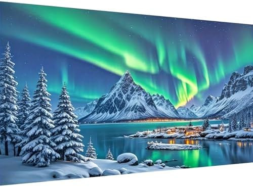 Extra Large Diamond Art Kits for Adults, 5D Diamond Painting Kits 28x16 In