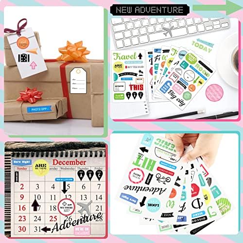 Chinco 30 Sheet Family Friend Theme Scrapbooking Sticker Decals