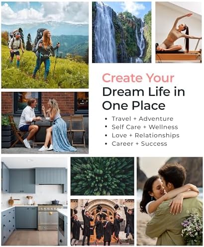 Vision Board Book Magazines with 1000+ Images – Scrapbook Supplies, Crafts for Adults, Clip Board, Junk Journal Supplies, Journaling Supplies, Board Books, Scrapbooking Supplies, Art Kit