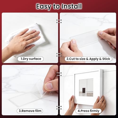 NULTAT 100 Feet Double Sided Tape Heavy Duty, Nano Reusable, Removable, Washable Double Stick Tape for Wall, Clear Multipurpose Two Sided Adhesive Tape 1.18" x 120" (100 Feet)
