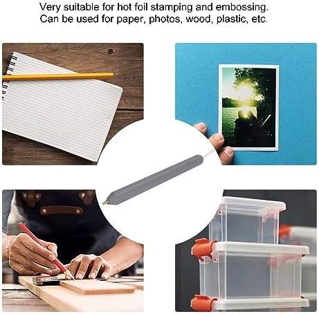Hot Heated Foiling Pen, USB Powered Heat Pen Starter Kit Craft Stamping Embossing Pen for Crafting Drawing Writing Tool
