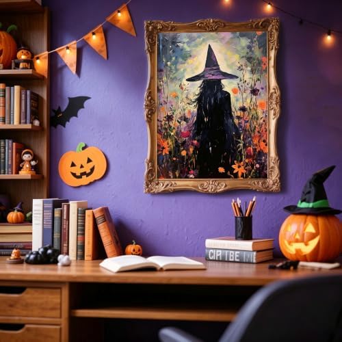 Vesmiral Halloween Diamond Art Kits for Adults 12x16inch