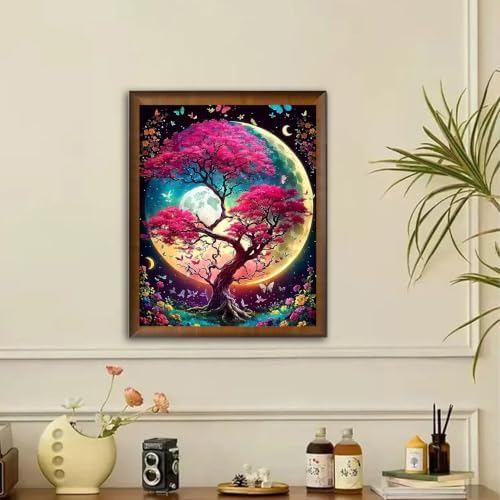Paint by Numbers kit for Adults Tree of Life,Paint by Numbers 16x20 inch