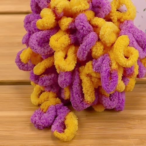 JubileeYarn Fun Finger Loops Yarn - 100g/Skein Jumbo Polyester - Dürrge - 1 Skein
