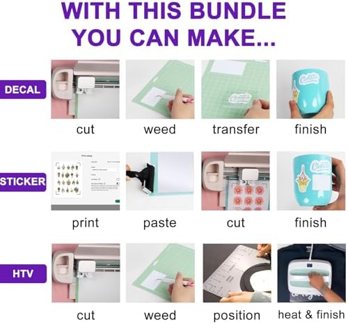 LOPASA Starter Kit Bundle Accessories Compatible with Cricut Machine