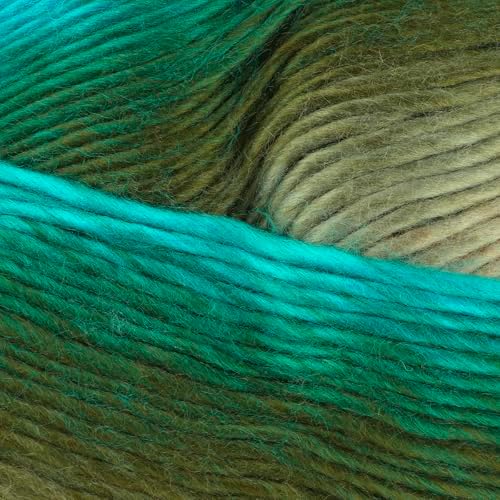 Loops & Threads Facets Yarn - Yarn for Knitting, Crochet, Weaving, and Arts & Crafts - Urban Sky, Acrylic, 3.5 oz