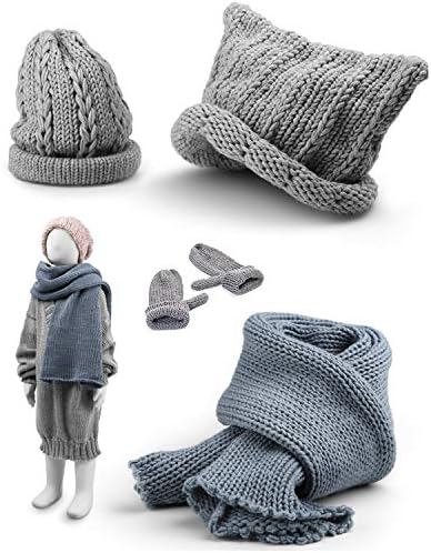 READAEER Knitting Loom Kit with Pompom Maker, Round Knitting Loom for Hat, Rectangular for Blanket Scarf Shawl, Knitting Loom Kit for Beginner