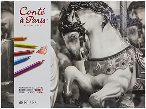 Conté à Paris 48 Count Assorted Pastel Pencils