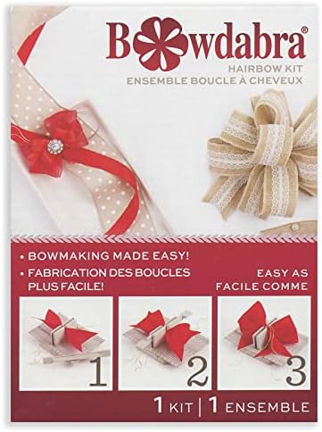 Morex x Bowdabra Hairbow Making Kit, Grey