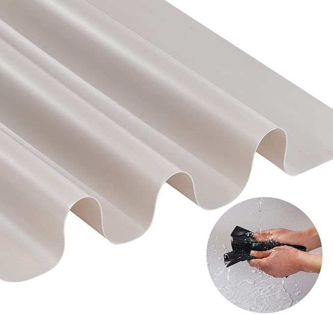 3 Pack Silicone Mat Large Sheets Mats for Crafts Resin Jewelry Molds | 15.7" x 11.8" Silicone Playdoh Nail Art Mat Placemat (Black & Gray & Beige), Non-Stick, Heat Resistant