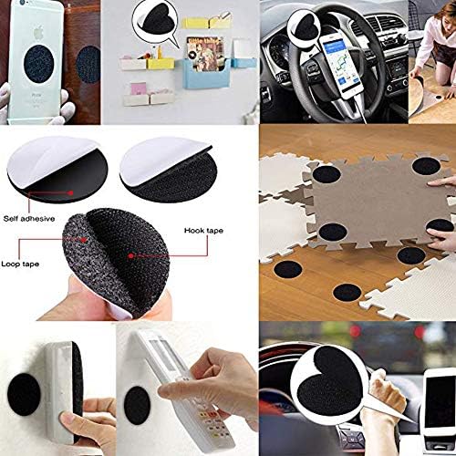 BRAVESHINE Adhesive Tape - 16PCS Hook and Loop Fasteners