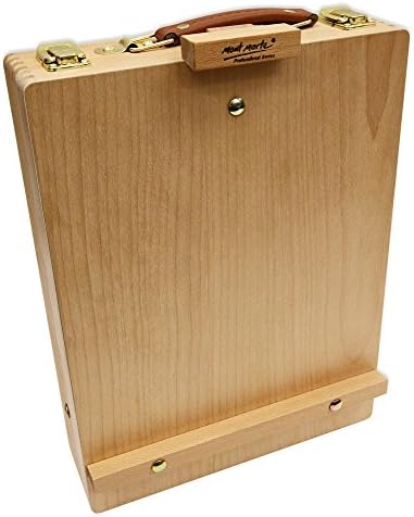 Mont Marte Tabletop Easels for Painting, Desk Box Easels for Kids Adults&Artists,Beech Wood