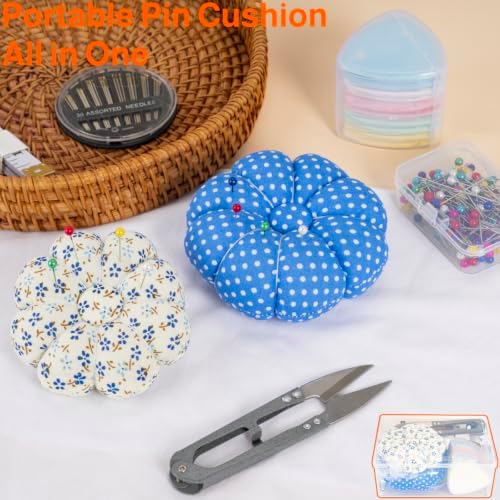 Sewing Pin Cushion Kit, Wrist Pin Cushions for Sewing Cute Sewing Tool Kit