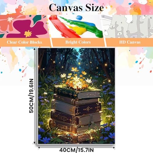 Artykapby Paint by Numbers kit for Adults Book,Paint by Numbers 16x20 inch