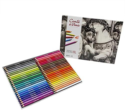 Conté à Paris 48 Count Assorted Pastel Pencils