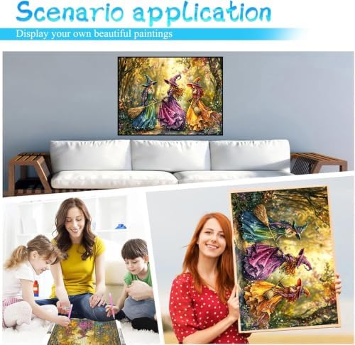 XUCNWL Diamond Art Kits for Adults,Forest Witch Diamond Painting