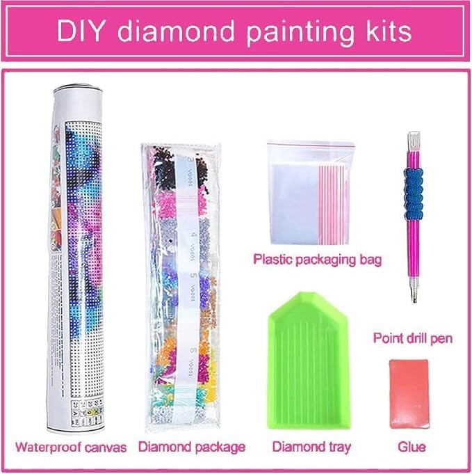 ajepon Beach Diamond Painting Kits for Adults-Diamond Art Kits for Love Heart,Gem Art Kits Beaches for Adults for Gift Home Wall Decor(16x12inch), G3828-US