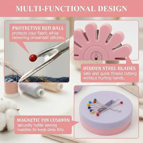 Gblckadof Thread Cutter 2 Pcs with Seam Ripper