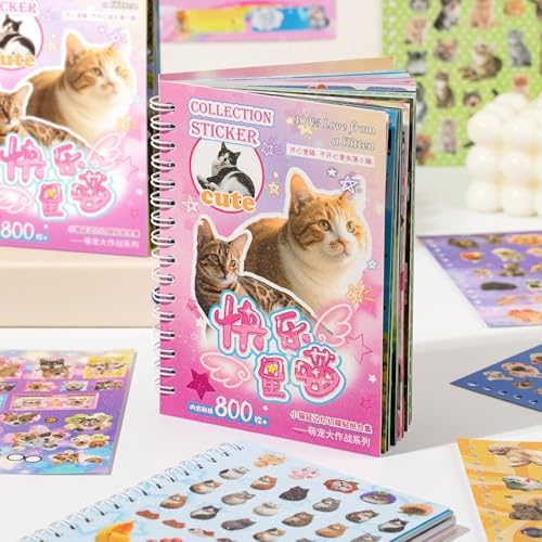 Pet Pal Series Stickers Scrapbooking Supplies for Junk Journal, 30 Sheets Washi Stickers - Vintage Journaling Stickers