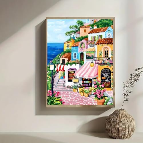 Lophomie Diamond Art Kits for Adults, 5D Landscape Diamond Painting Kits