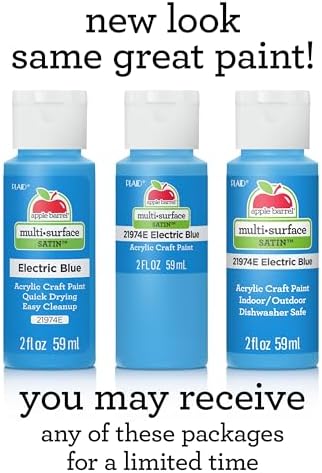Apple Barrel Multi Surface Acrylic Paint, 2 oz, Summer Sky 2 Fl Oz