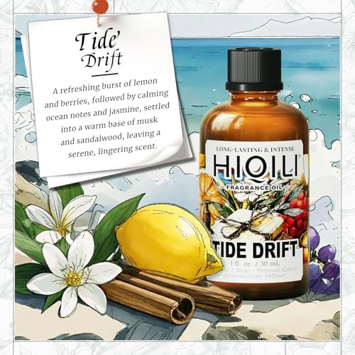 HIQILI Tide Drift Fragrance Oil for Candle & Diffuser