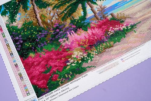 DIAMOND ART CLUB Ocean Whisper Path Diamond Art Kits for Adults
