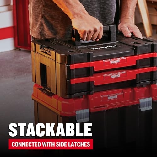 CRAFTSMAN Plastic Tool Box With Drawers, Organizer and Storage (CMST17804)
