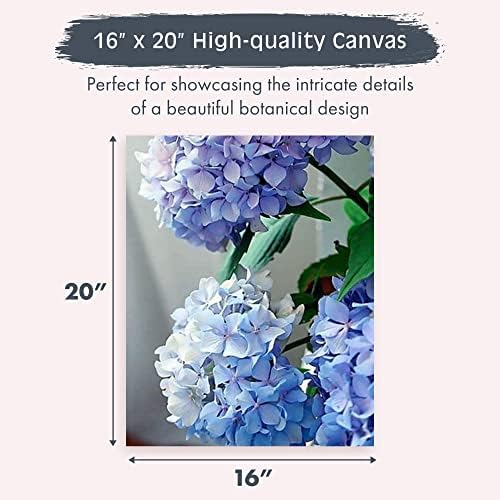 Pink Picasso Paint by Number Kit, Adults & Teens,16x20, Happily Hydrangea