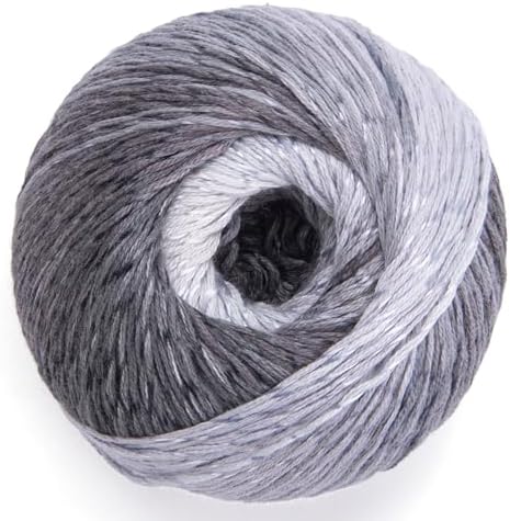 YarnArt Summer Dream Yarn 383 yd Fine Cotton Viscose, 70% Cotton 30% Viscose, Lightweight Knitting Yarn, Crochet Yarn for Summer Tops, Shawls, Cardigans, Baby Clothes & Accessories (4316, Pack of 1)