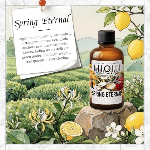 HIQILI Spring Eternal Fragrance Oil for Candle, Soap & Diffuserz
