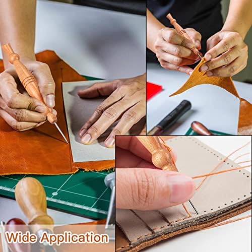 Stiletto & Pressing Tool, Precision Stiletto Handy for Getting Seams to Lay Correctly, Stiletto Quilting/Sewing Tool, Awl Tool for Sewing, Leather Hole Punch
