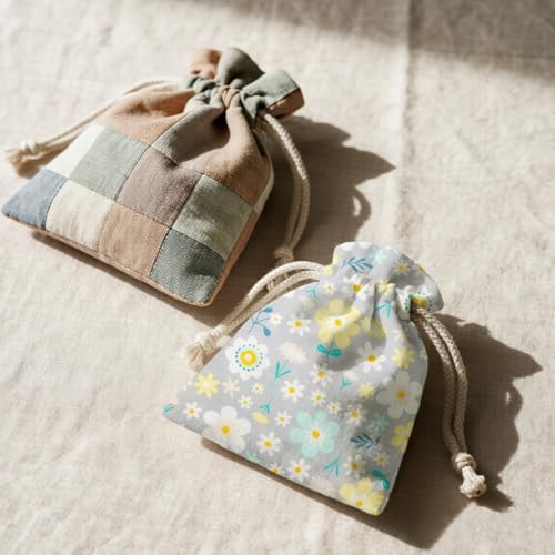 Aubliss 8pcs Fat Quarter Fabric Bundles 100% Cotton 20'' x 20''