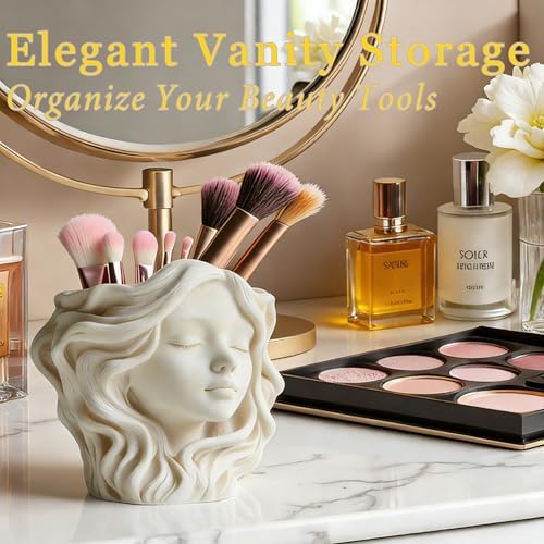 3D Face Resin Casting Molds, Head Planter Silicone Molds for Epoxy
