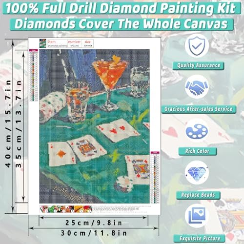 Square Diamond Art Kits for Adults Cute Diamond Painting Kit for Beginner