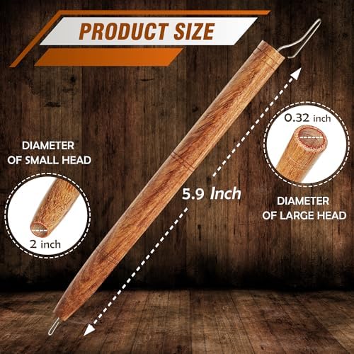 SAVINA Loom Pen Tool, Yarn Helper, Yarn Guide for Loom Knitting, Handmade Tools to Make Crafts Quicker & Easier for Knitters