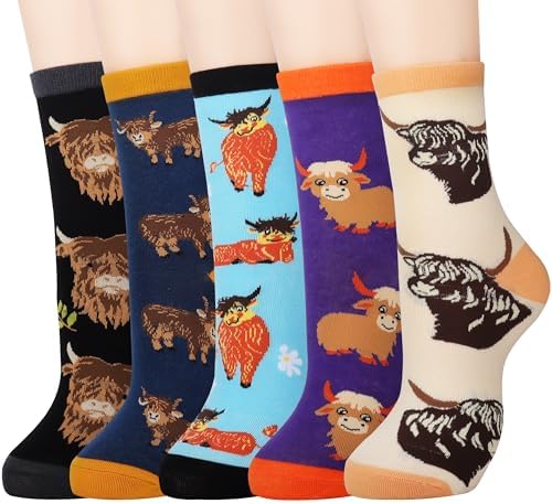 Jeasona Women's Cute Socks Fun Gifts for Wife Mom Daughter Girlfriend