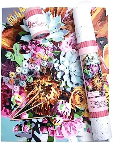 Pink Picasso Paint by Number Kit, for Adults & Teens,16x20, Pinch Me