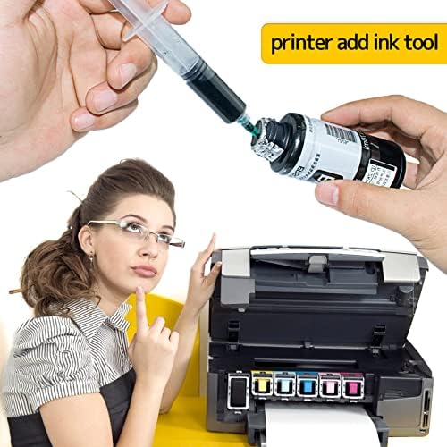 Glue Applicator Syringe with Blunt Tip Needle for Liquid, Ink, Oil, Perfume