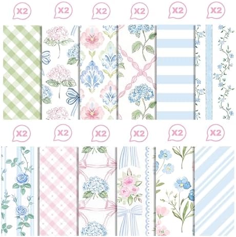 Watercolor Hydrangea Scrapbook Paper Floral Pattern Paper12×12,24 Sheets Double-Sided CardStock Papers Pad for Junk Journal, Decoupage, Card Making, Scrapbooking, DIY Home Decor .