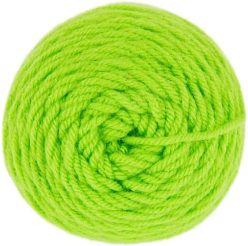 Hobby Lobby I Love This Yarn, 100% Acrylic, 788 Limelight, Set of 2