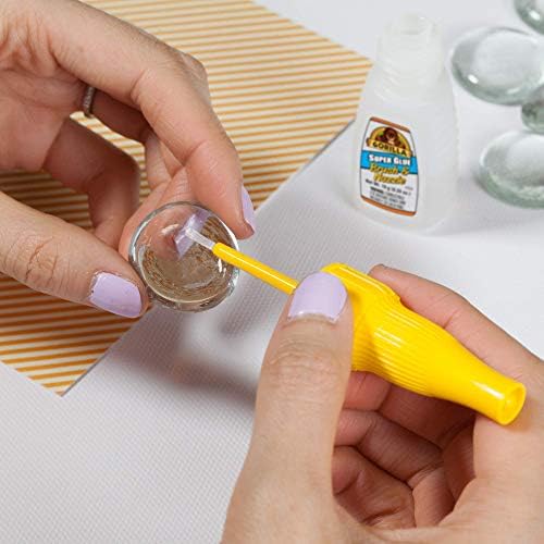 Gorilla Super Glue with Brush & Nozzle Applicator, 10 Gram, Clear, (Pack of 24)