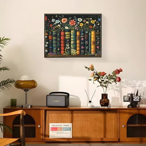 Book Paint by Numbers Kit for Adults Flowers Paint by Numbers for Adult